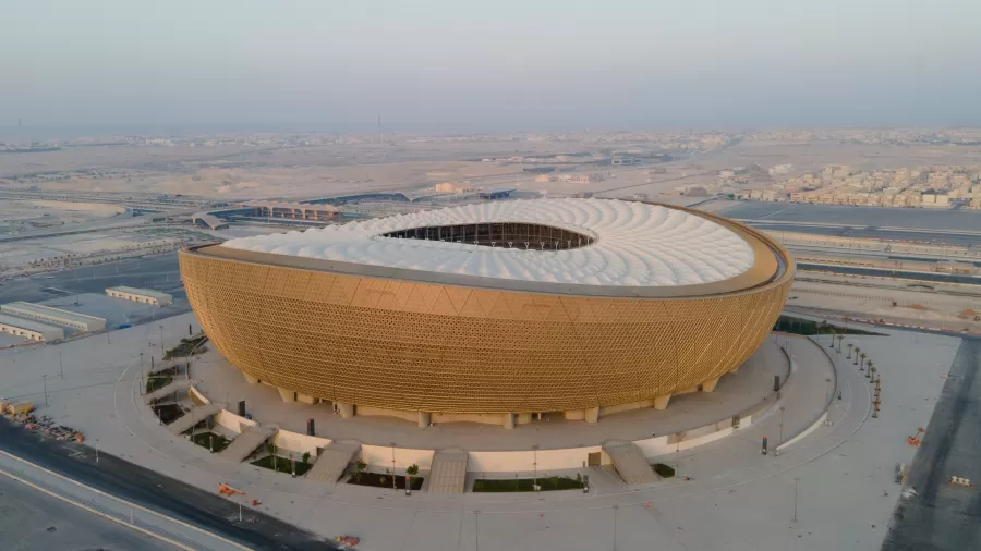 Estádio de Lusail, um dos oito estádios da Copa do Mundo do Qatar Imagem: David Ramos/Getty Images