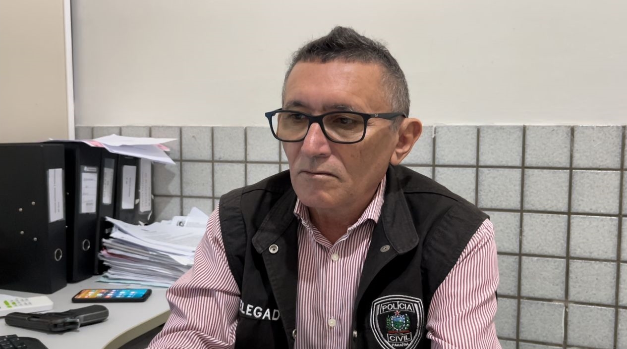 delegado titular da 2ª Delegacia Distrital de Guarabira, Basílio Rodrigues. (Foto: Portal FontePB)