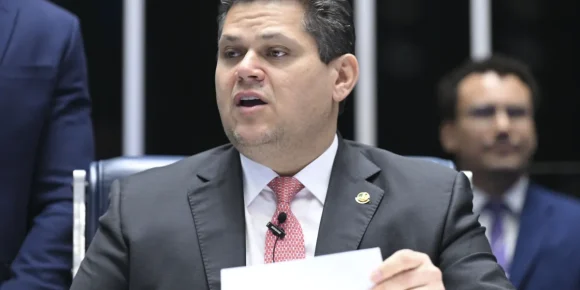 Presidente do Senado, Davi Alcolumbre (União-AP)  • Edilson Rodrigues/Agência Senado